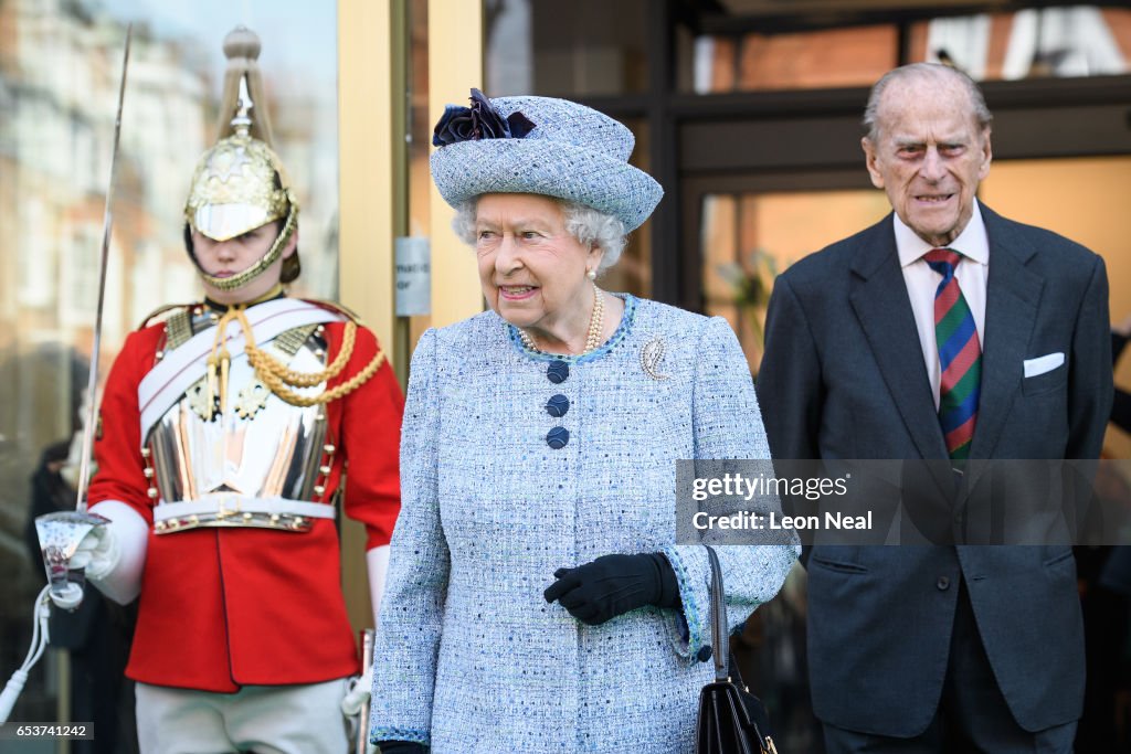 The Queen & Duke Of Edinburgh Re-Open The National Army Museum
