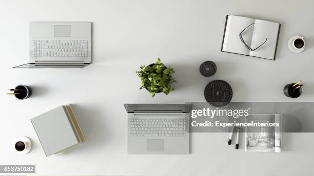 Top View Computer Workstation 4,442 Computer Workstation Top View Stock Photos, High-Res Pictures ...