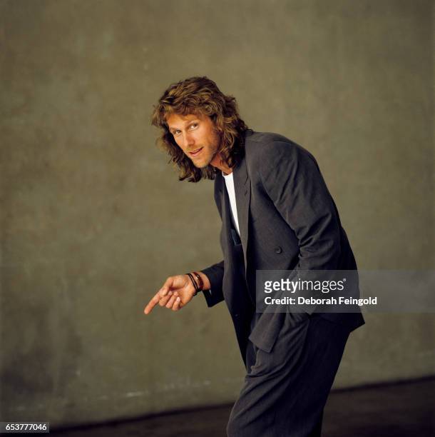 Deborah Feingold/Corbis via Getty Images) LOS ANGELES Actor and director Peter Horton poses for a portrait in 1985 in Los Angeles, California.