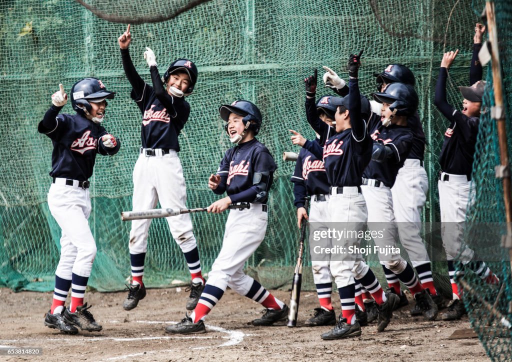 Youth Baseball Players, Teammates