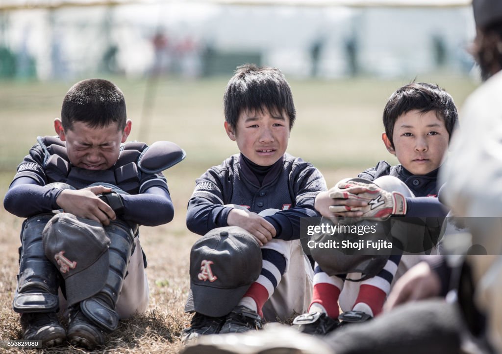 Youth Baseball Players, defeated