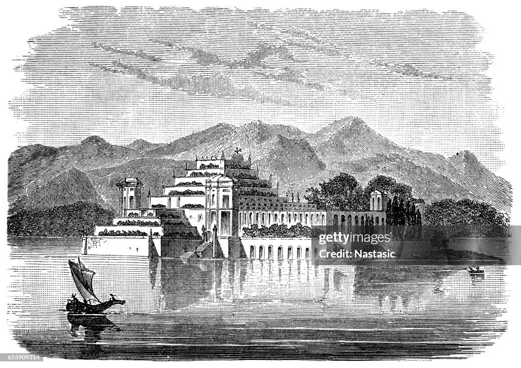 Bella Island in Lake Maggiore