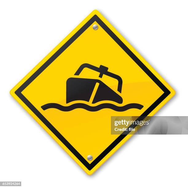 Sinking Sign Sinking Boat Vector Photos and Premium High Res Pictures - Getty Images
