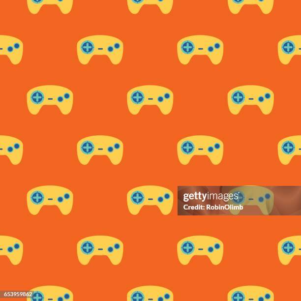 Gaming Controller Pattern Photos and Premium High Res Pictures - Getty ...