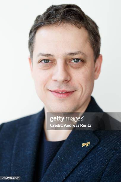 Screenwriter Bojan Vuletic poses for photographs at the 'Requiem for Mrs. J' portrait session during the 67th Berlinale International Film Festival...