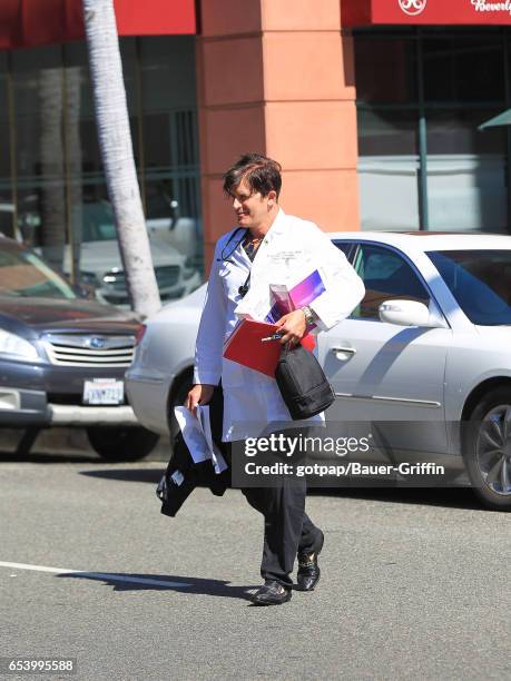 Dr. Robert Rey is seen on March 15, 2017 in Los Angeles, California.