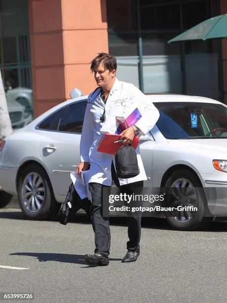 Dr. Robert Rey is seen on March 15, 2017 in Los Angeles, California.