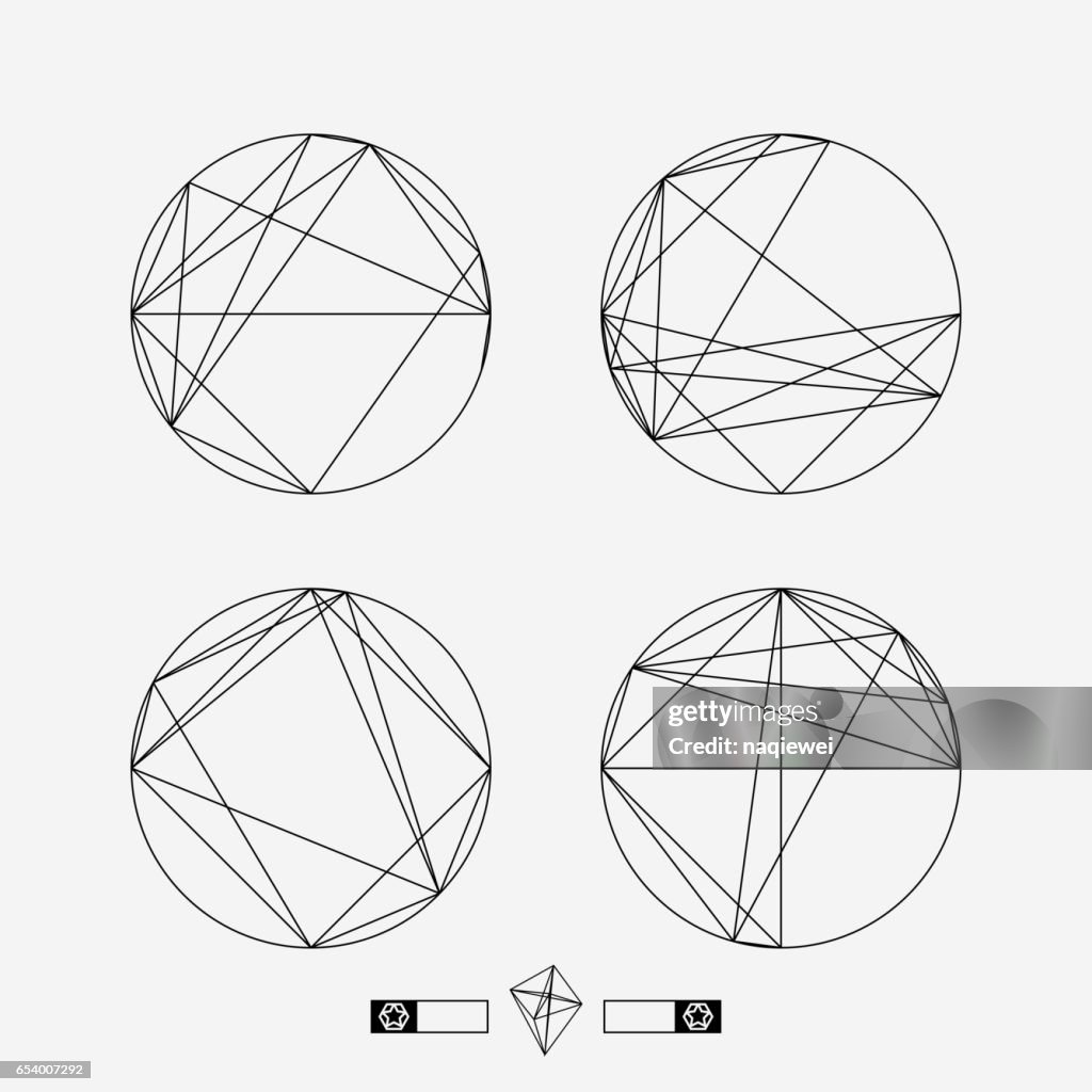 Geometrischen Muster