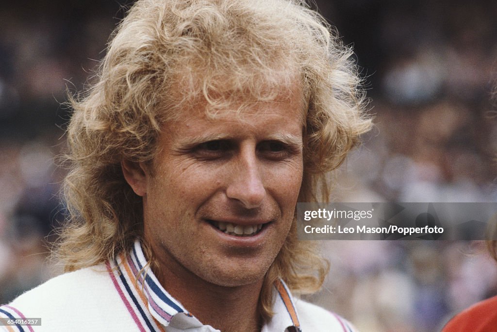 American tennis player Vitas Gerulaitis pictured during competition