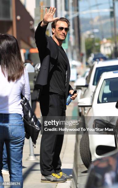 Bastian Yotta is seen on March 15, 2017 in Los Angeles, CA.
