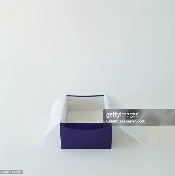 empty shoebox - shoe box stock pictures, royalty-free photos & images