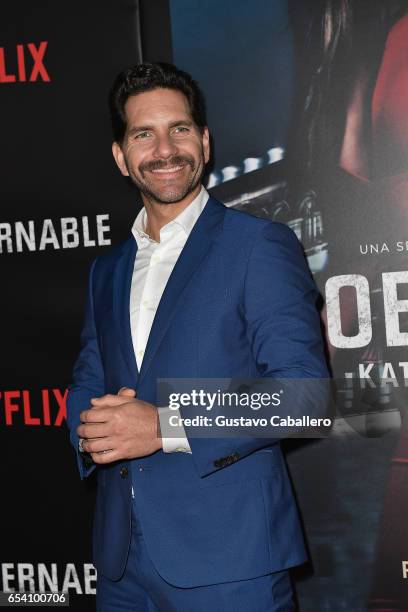 Arap Bethke attends the Premiere Of Netflix's "Ingobernable" - Arrivals at Colony Theater on March 15, 2017 in Miami Beach, Florida.