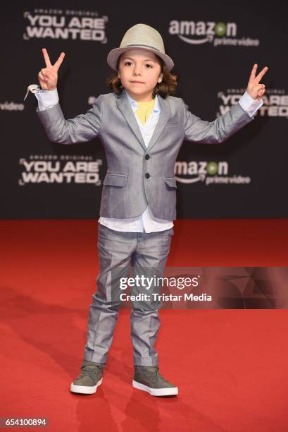 Franz Hagn attends the premiere of the Amazon series 'You are wanted' at CineStar on March 15, 2017 in Berlin, Germany.