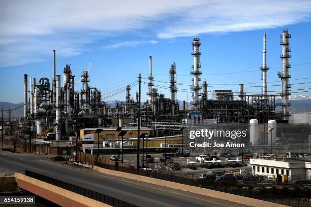 Suncor Refinery in Commerce City. March 16 Commerce City, Colorado.