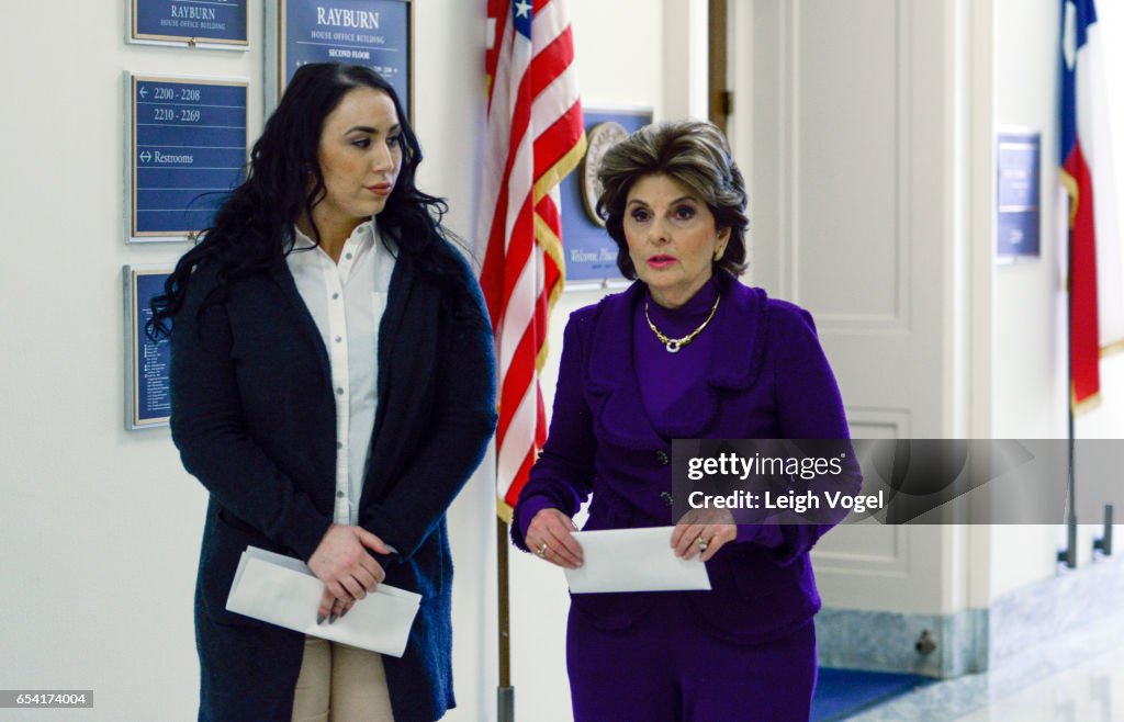 Gloria Allred And Members Of Congress Host U.S. Marines Photo Scandal Press Conference