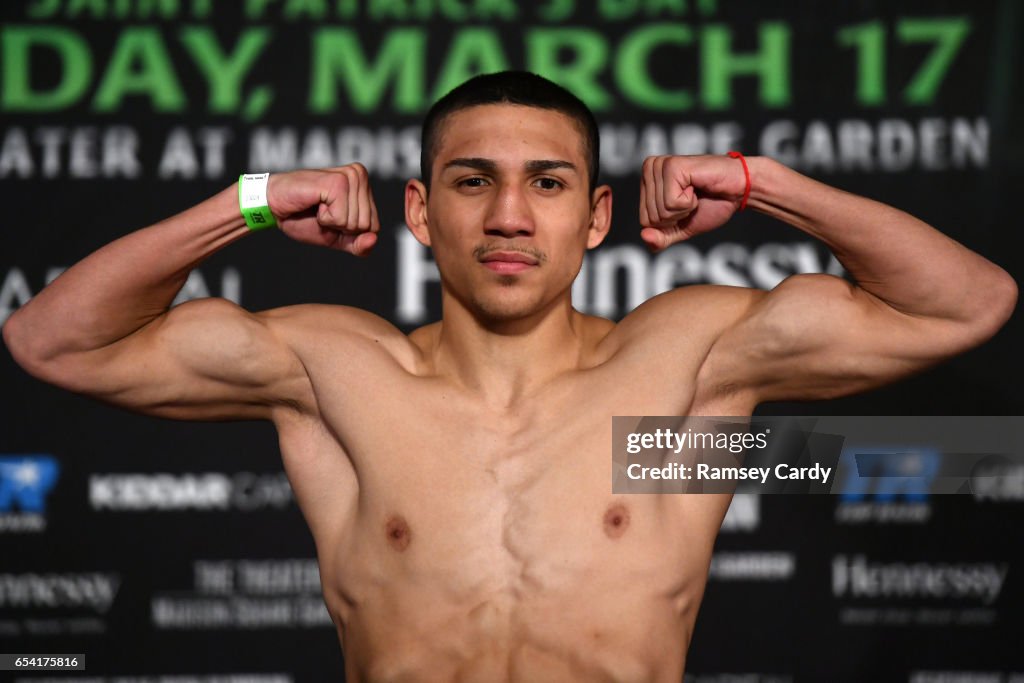 Top Rank Boxing - Michael Conlan Pro Debut - Weigh-In