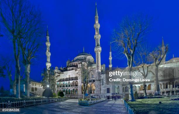 sultan ahmed mosque, islanbul, turkey - espiritualidad ストックフォトと画像