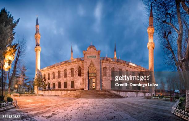 sultan ahmed mosque, islanbul, turkey - amanecer ciudad imagens e fotografias de stock