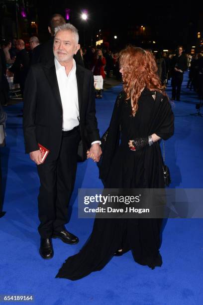 Martin Shaw and Karen De Silva attend the World Premiere of "Another Mother's Son" on March 16, 2017 in London, England.