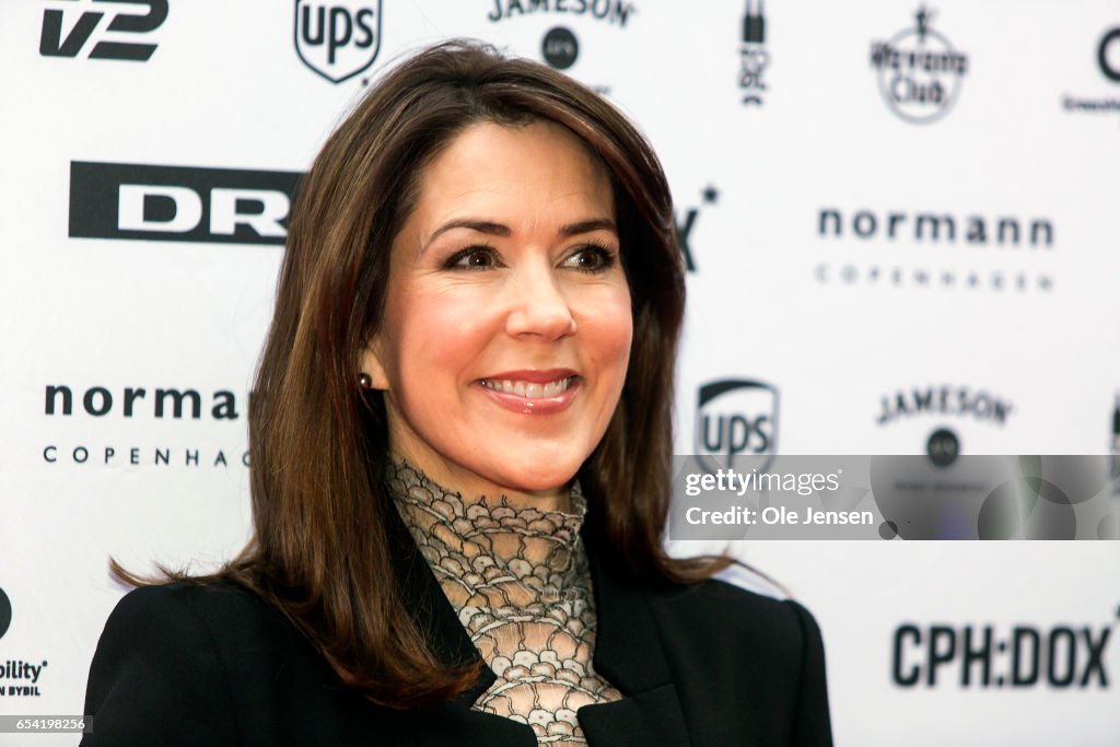 Crown Princess Mary Attends International Documentary Film Festival In Copenhagen