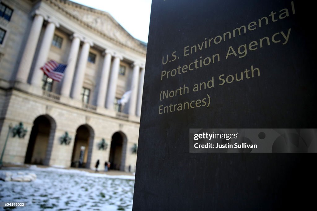 President Trump's Budget Calls For Major Cuts To EPA