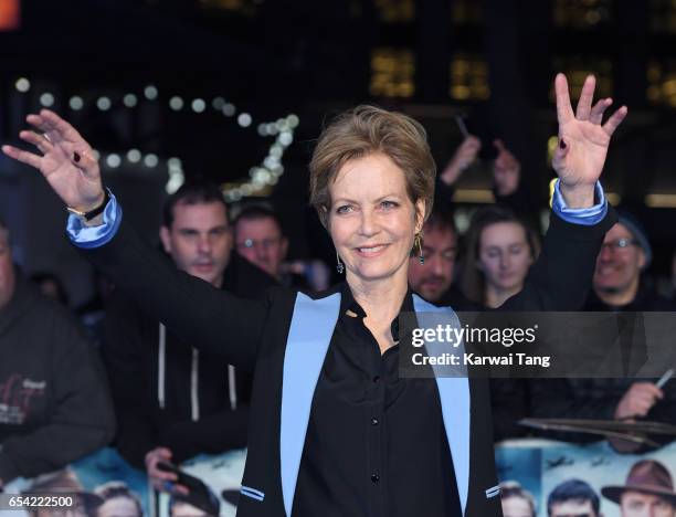 Jenny Seagrove attends the World Premiere of "Another Mother's Son" at the Odeon Leicester Square on March 16, 2017 in London, England.