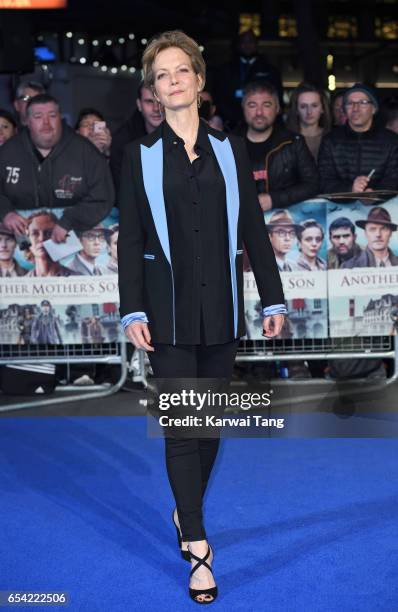 Jenny Seagrove attends the World Premiere of "Another Mother's Son" at the Odeon Leicester Square on March 16, 2017 in London, England.