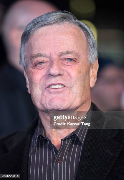 Tony Blackburn attends the World Premiere of "Another Mother's Son" at the Odeon Leicester Square on March 16, 2017 in London, England.