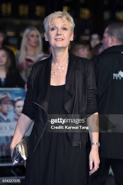 Jenny Lecoat attends the World Premiere of "Another Mother's Son" at the Odeon Leicester Square on March 16, 2017 in London, England.