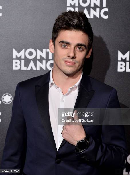 Chris Mears attends the Montblanc Summit launch event at The Ledenhall Building on March 16, 2017 in London, England.