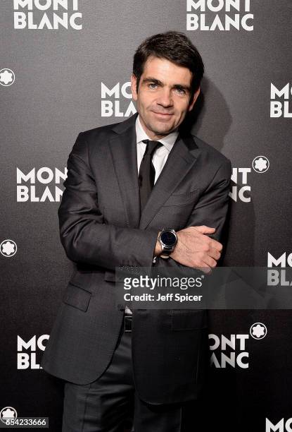 Montblanc CEO Jerome Lambert attends the Montblanc Summit launch event at The Ledenhall Building on March 16, 2017 in London, England.