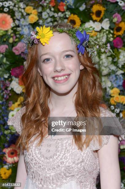 Actress Amybeth McNulty attends the CBC World Premiere VIP screening of "Anne" at TIFF Bell Lightbox on March 16, 2017 in Toronto, Canada.