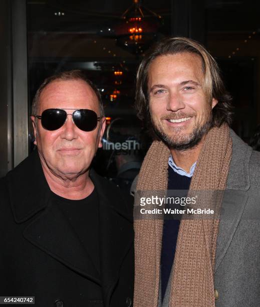 Michael Kors and Lance LePere attend the Broadway Opening Night performance of Roundabout Theatre Production of "The Price" at the American Airlines...