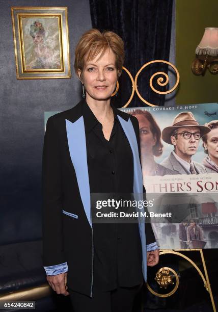 Jenny Seagrove attends an after party following the World Premiere of "Another Mother's Son" at Cafe de Paris on March 16, 2017 in London, England.