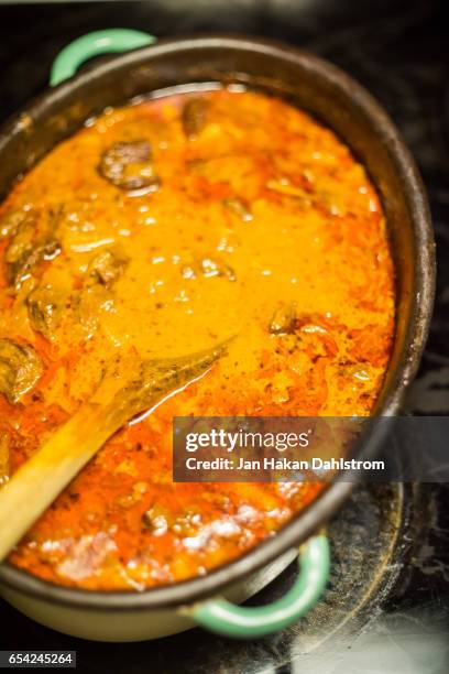 casserole in kettle on cooker - boiling stock pictures, royalty-free photos & images