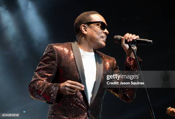 Singer Charlie Wilson performs at Sprint Center on March 16, 2017 in Kansas City, Missouri.