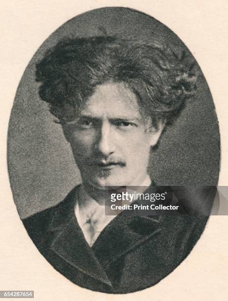 Paderewski, c1880, . Ignacy Jan Paderewski , Polish pianist, composer, politician and spokesman for Polish independence. From The Musical Educator,...