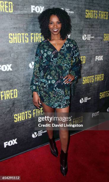 Actress Vanessa A. Williams attends a screening and discussion of FOX's "Shots Fired" at Pacific Design Center on March 16, 2017 in West Hollywood,...