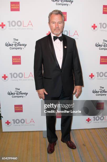 Actor John Savage attends the American Red Cross Centennial Celebration to Honor Disney as the "Humanitarian Company of The Year" at the Beverly...