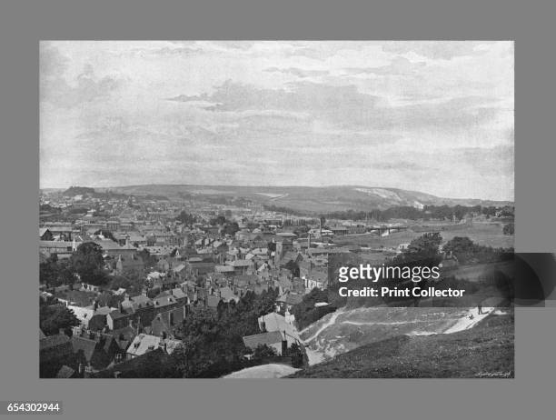 Lewes, Sussex, c1900. From Sights and Scenes in England and Wales. [Cassell and Company Ltd., c1900]. Artist Frith & Co.