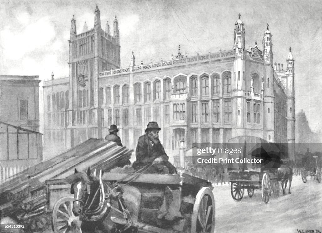 The Record Office, Fetter Lane, 1891