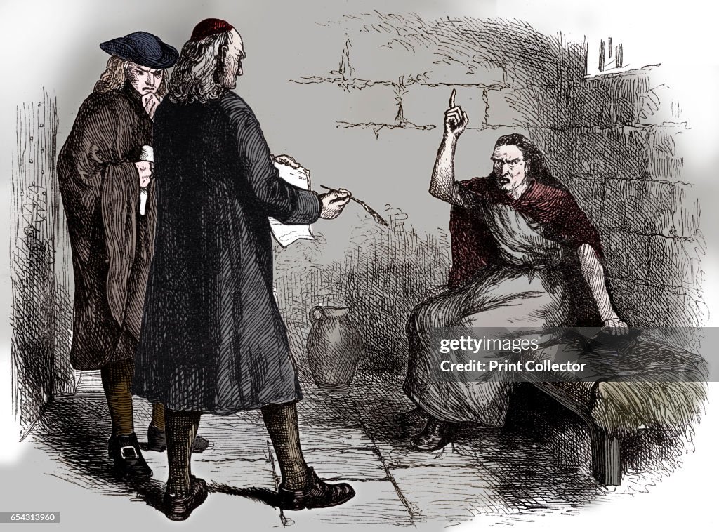 Martha Corey And Her Prosecutors, Salem, Massachusetts, C1692 (C1880)