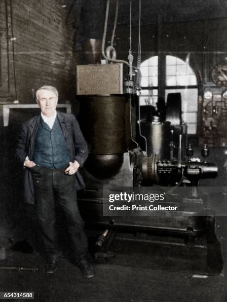 Edison Light Computer Edison Electric Light Station Stock-Fotos und Bilder - Getty Images