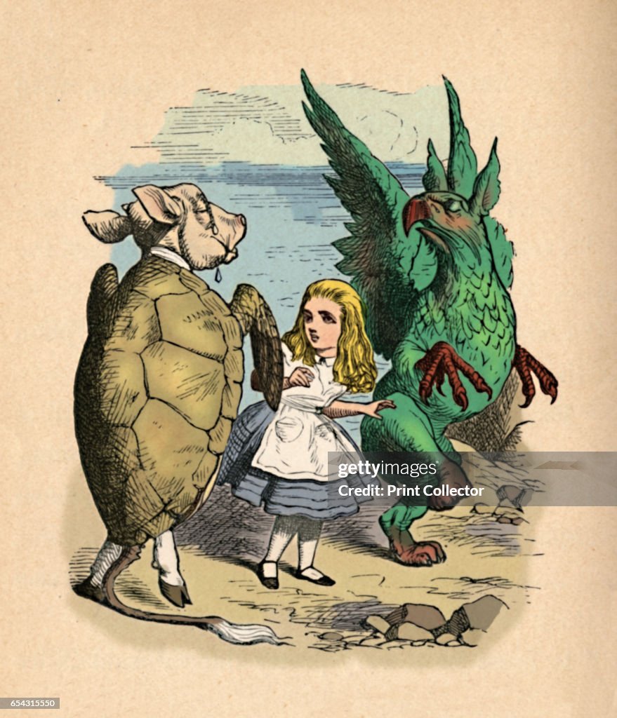 The Mock Turtle, Alice And The Gryphon, 1889