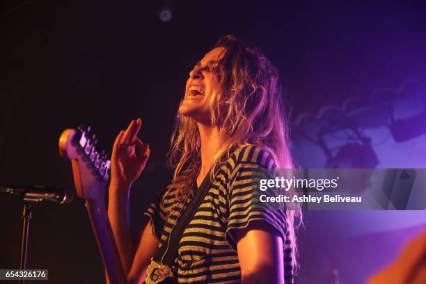 Dead Sara Performs At El Cid on March 16, 2017 in Los Angeles, California.