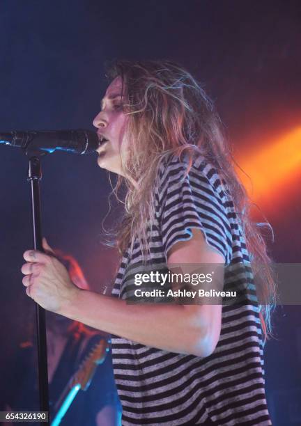 Dead Sara Performs At El Cid on March 16, 2017 in Los Angeles, California.