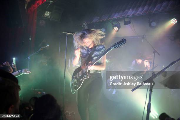 Dead Sara Performs At El Cid on March 16, 2017 in Los Angeles, California.