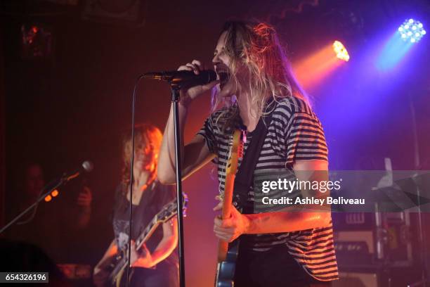 Dead Sara Performs At El Cid on March 16, 2017 in Los Angeles, California.