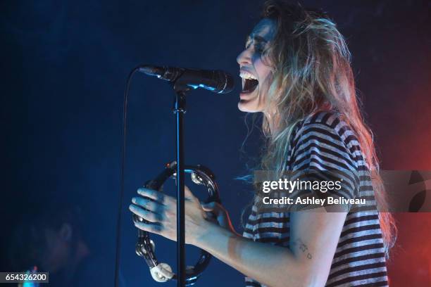 Dead Sara Performs At El Cid on March 16, 2017 in Los Angeles, California.