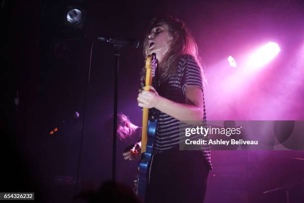 Dead Sara Performs At El Cid on March 16, 2017 in Los Angeles, California.